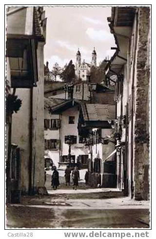 CPSM BAD TOLZ Konradgasse Mit Blick Auf Kalvarienbergkirche - Bad Tölz