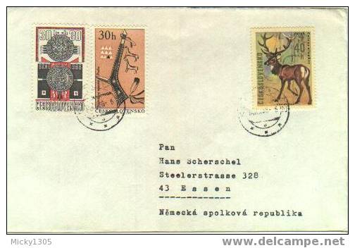 CSSR - Umsclag Echt Gelaufen / Cover Used (0692) - Lettres & Documents