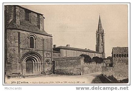 CPA 33 St EMILION - Eglise Collégiale - Saint-Emilion