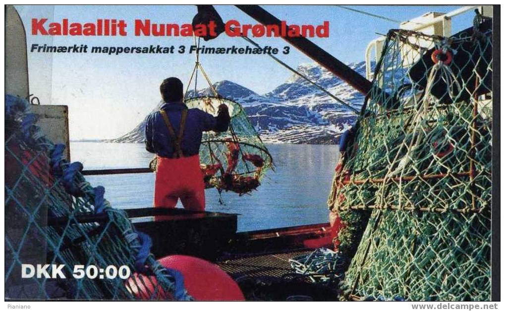 PIA - GRO - 1993 - Faune - Crabes Du Groenland - Carnet - Yv ( C 219a) - Markenheftchen