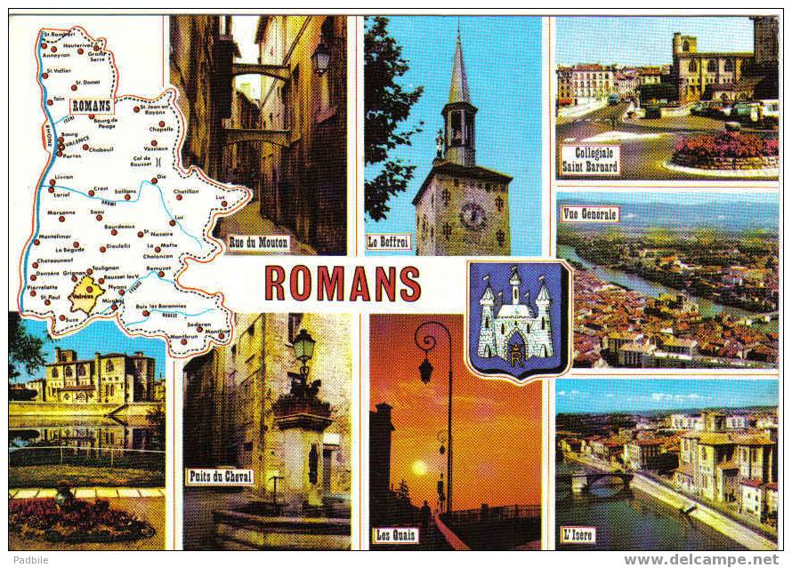Carte Postale Romans Sur Isere  1985 - Romans Sur Isere