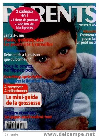 PARENTS Du 11/2005 "LE MINI-GUIDE De La GROSSESSE" - Medicina & Salute