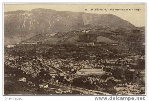 Bellegarde - Vue Panoramique Et Le Sorgia - Bellegarde-sur-Valserine