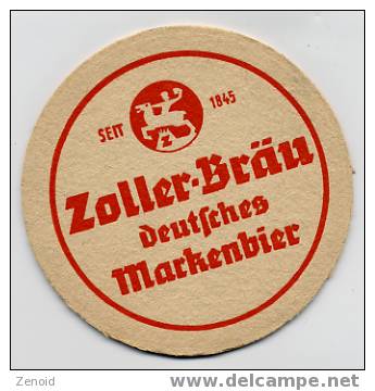 SB Zoller-Bräu - Sous-bocks