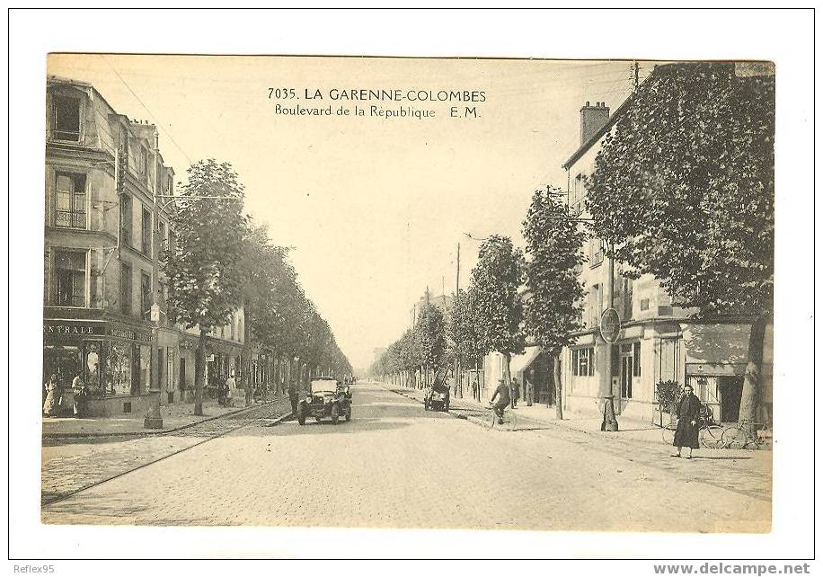 LA GARENNE COLOMBES - Boulevard De La République - La Garenne Colombes