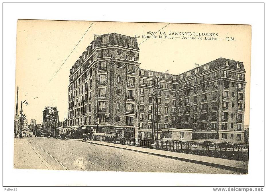 LA GARENNE COLOMBES - Le Pont De La Puce - Avenue De Lutèce - La Garenne Colombes