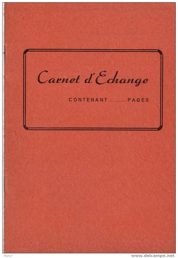 Carnet D' échange Neuf D'origine- 8 Pages- 25 Timbres Par Pages - Autres & Non Classés