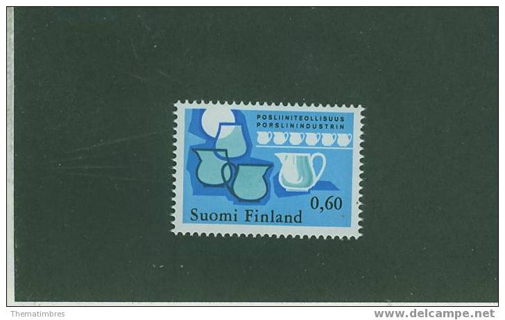 2S0143 Industrie De La Porcelaine 705 Finlande 1973 Neuf ** - Altri & Non Classificati