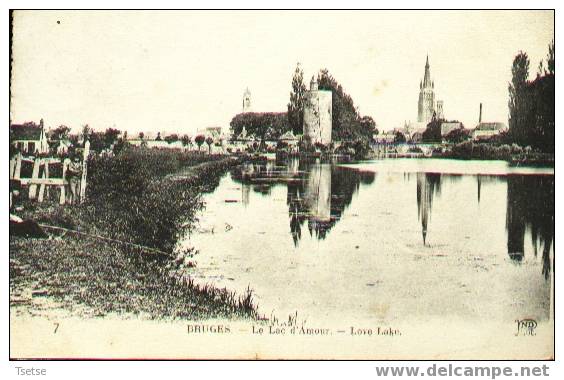 Bruges -Le  Lac D´Amour -Love Lake -1921 - Brugge