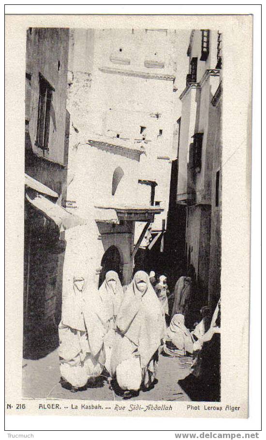 M812 - ALGER - La Kasbah - Rue Sidi-Abdallah - Algeri