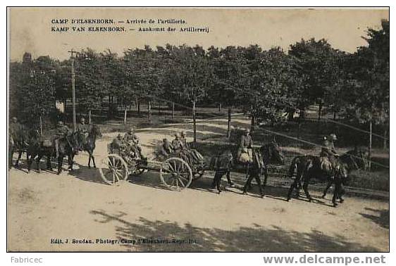 Elsenborn - Camp D'Elsenborn ( Kamp Van Elsenborn ) - Arrivée De L'artillerie ( Aankomst Der Artillererij ) - Bütgenbach