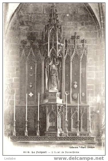 5916-LE FOLGOËT, L'autel De Notre-Dame - Le Folgoët