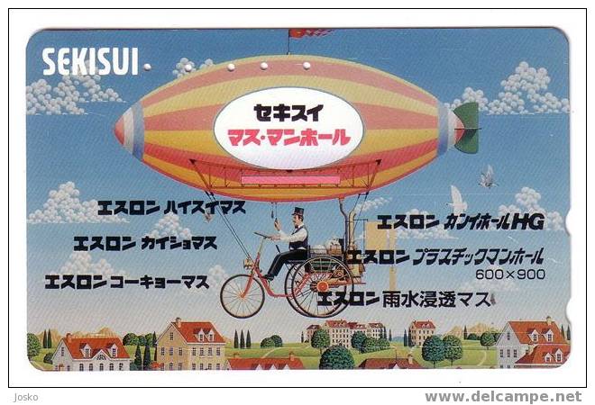 Japan - Japone - Airballon - Balloon - Ballon - Airship - Montgolfiere - ZEPPELIN - Aviones