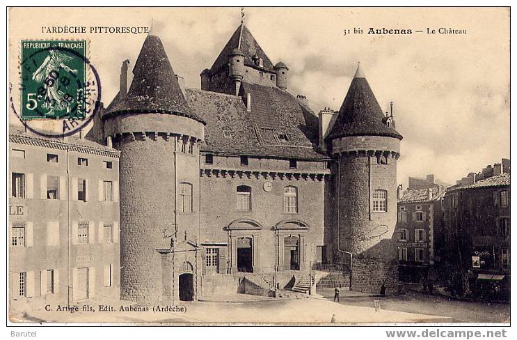 AUBENAS - Le Château - Aubenas