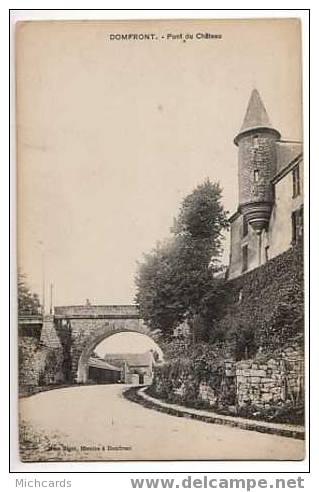 CPA 61 DOMFRONT - Pont Du Chateau - Domfront