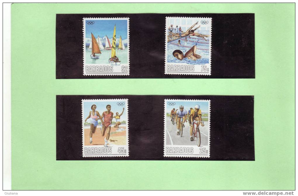 Barbados - Serie N. 721/30** (Yvert)  JO Seul 1988 - Zomer 1988: Seoel