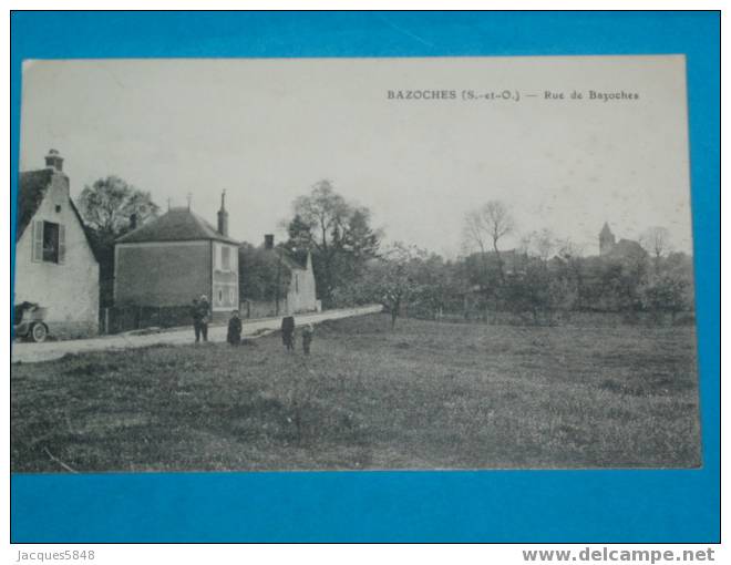 58 ) Bazoches - Rue De Bazoches -  -   Tres Belle Carte - Bazoches