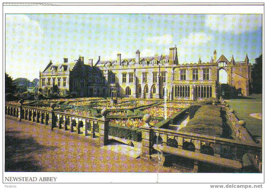 Carte Postale De Nottingham - Newstead Abbey - Spanish Gardens - Nottingham