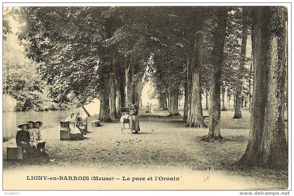 *** Ligny-en-barrois Le Parc Et L´ornain (animée ) - Ligny En Barrois