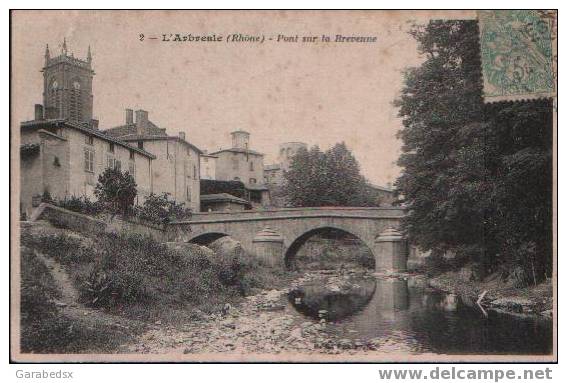 CPA De L'ARBRESLE - Pont Sur Le Brevenne. - L'Arbresle