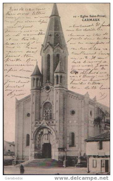 CPA De CARMAUX - Eglise Saint-Privat. - Carmaux