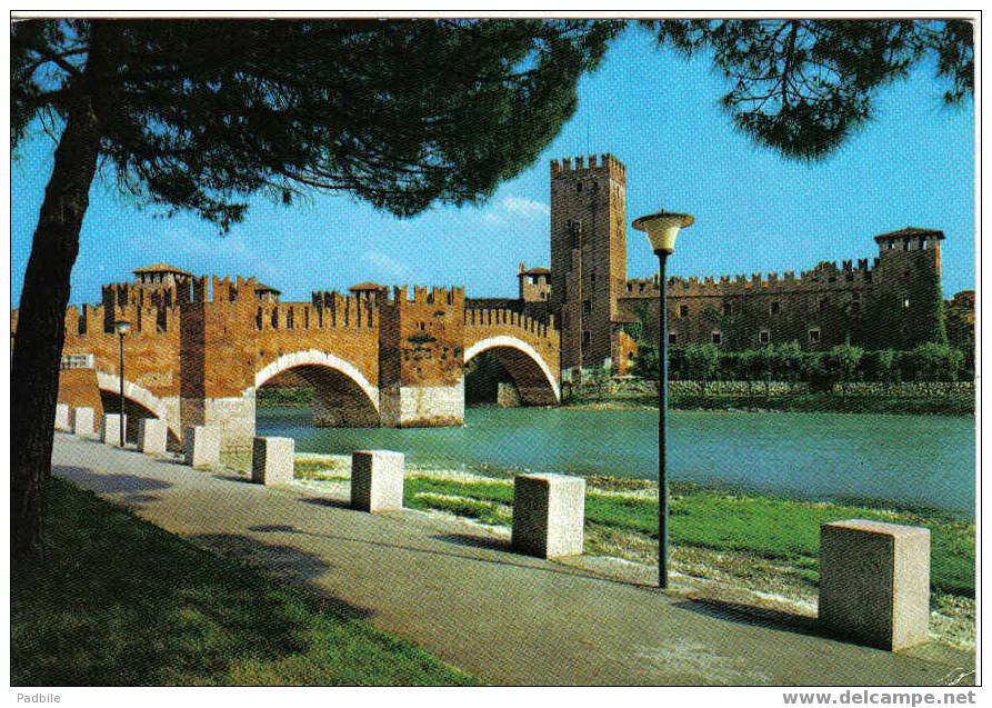 Carte Postale De Verona - Ponte Scaligero - Verona