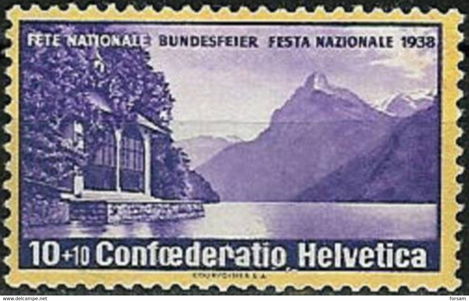 SWITZERLAND..1938..Michel # 326...MLH. - Nuovi