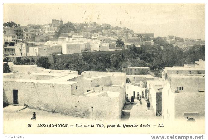 ALGERIE - MOSTAGANEM - VUE Sur La VILLE - LL 61 - Mostaganem