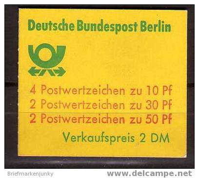 1068) Berlin Markenheftchen Mi.Nr. 10ba Postfrisch ** - Markenheftchen