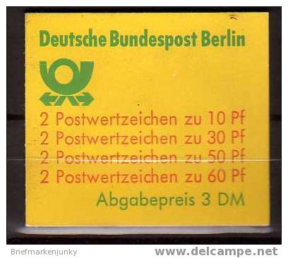 1069) Berlin Markenheftchen Mi.Nr. 12a Postfrisch ** - Libretti