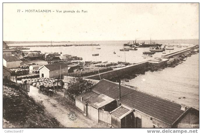 ALGERIE - MOSTAGANEM - PANORAMA Du PORT - Edition ANCRE 77 - Mostaganem