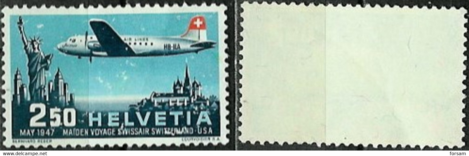 SWITZERLAND..1947..Michel #  479...MNH. - Nuevos