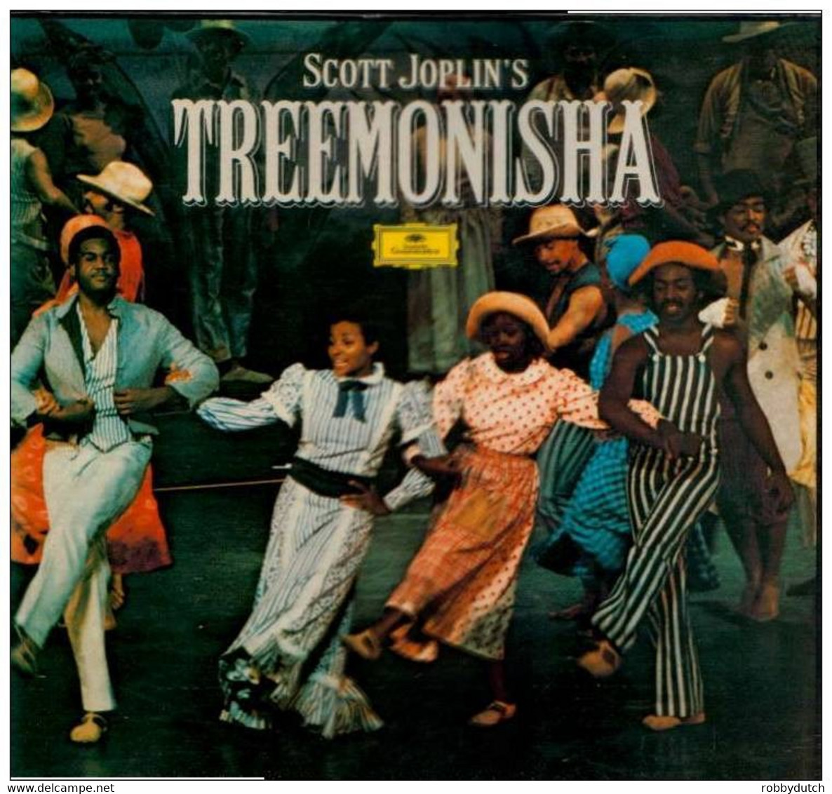 * 2LP Box * SCOTT JOPLIN'S TREEMONISHA - Original Cast Recording (1976 Ex!!) - Opéra & Opérette