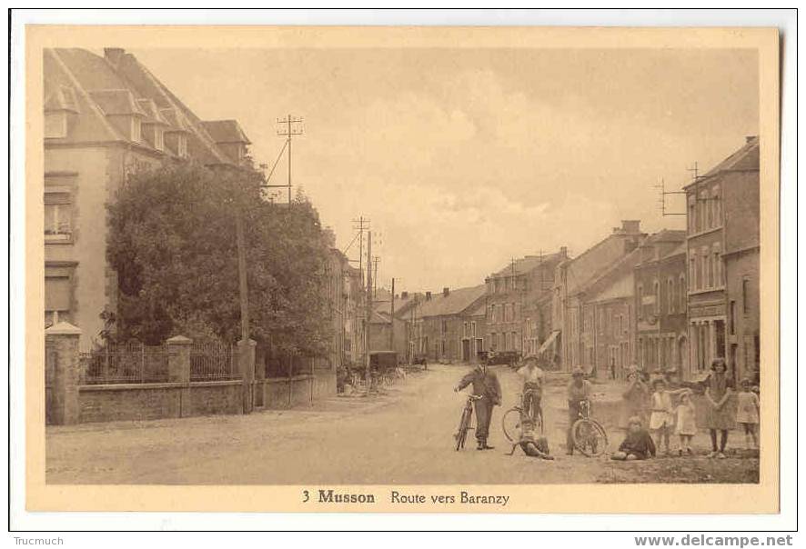 7729 - MUSSON - Route Vers Baranzy - Musson
