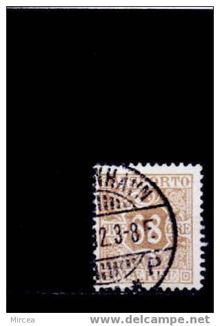 1196 - Danemark 1907 Timbres Pour Journeaux Yv.no.7 Oblitere - Dienstmarken