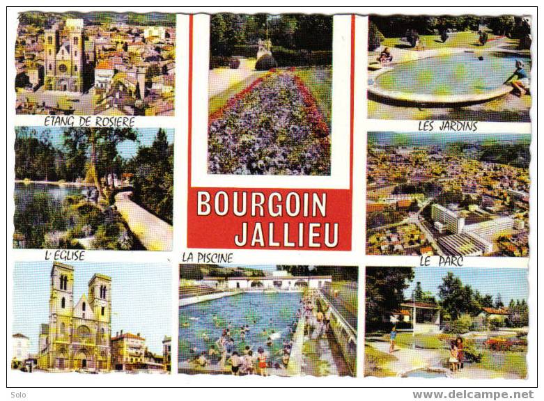 BOURGOIN JALLIEU - Multivues I 24327 T.1048 - Bourgoin
