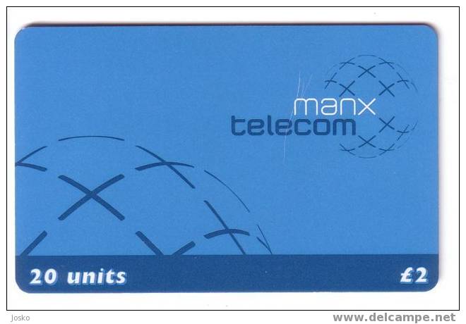 Isle Of Man - Man ( Ile De ) - IOM - MANX TELECOM  - See Scan For Condition - Little Scratched On Front Side - Man (Eiland)