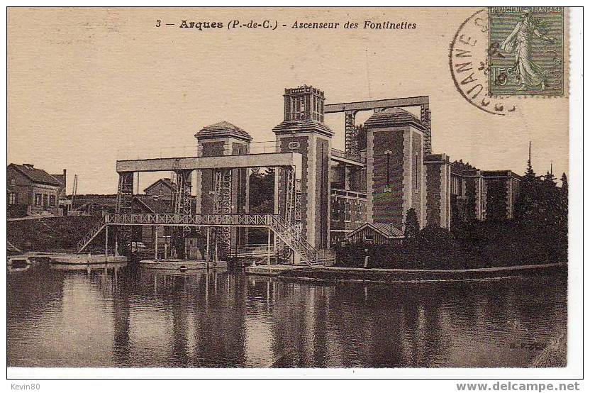 62 ARQUES Ascenseur Des Fontinettes - Arques