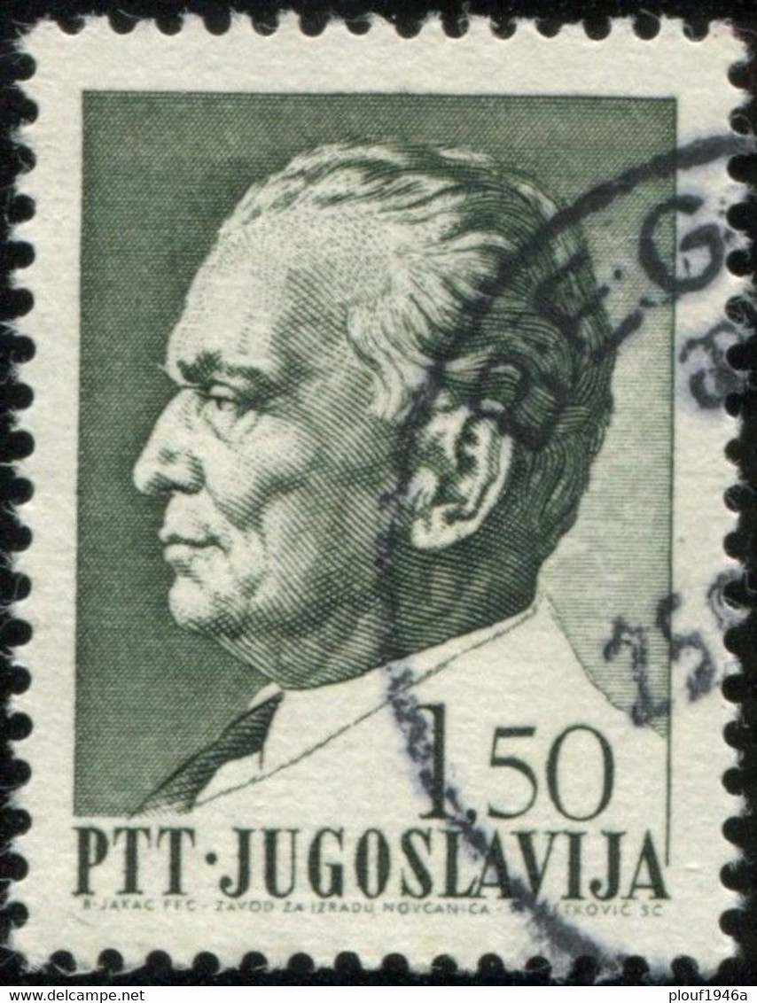 Pays : 507,2 (Yougoslavie : République Démocratique Fédérative)   Yvert Et Tellier N° :   1163 (o) - Oblitérés