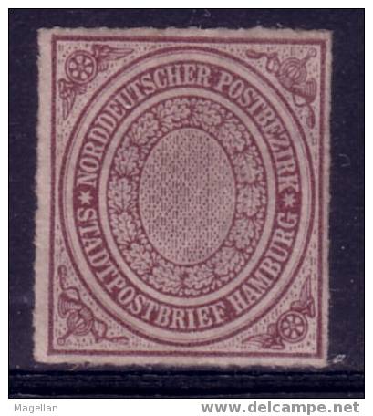 Allemagne - Anciens Etats - Bureau De L'Allemagne Du Nord - Yvert N° 1 Neuf * (MH) - TB - Mint