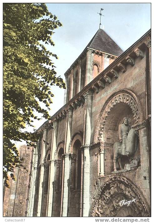 79 - DEUX SEVRES - MELLE - EGLISE SAINT HILAIRE - LE CAVALIER - Editeur THEOJAC N° 174-16 - Melle