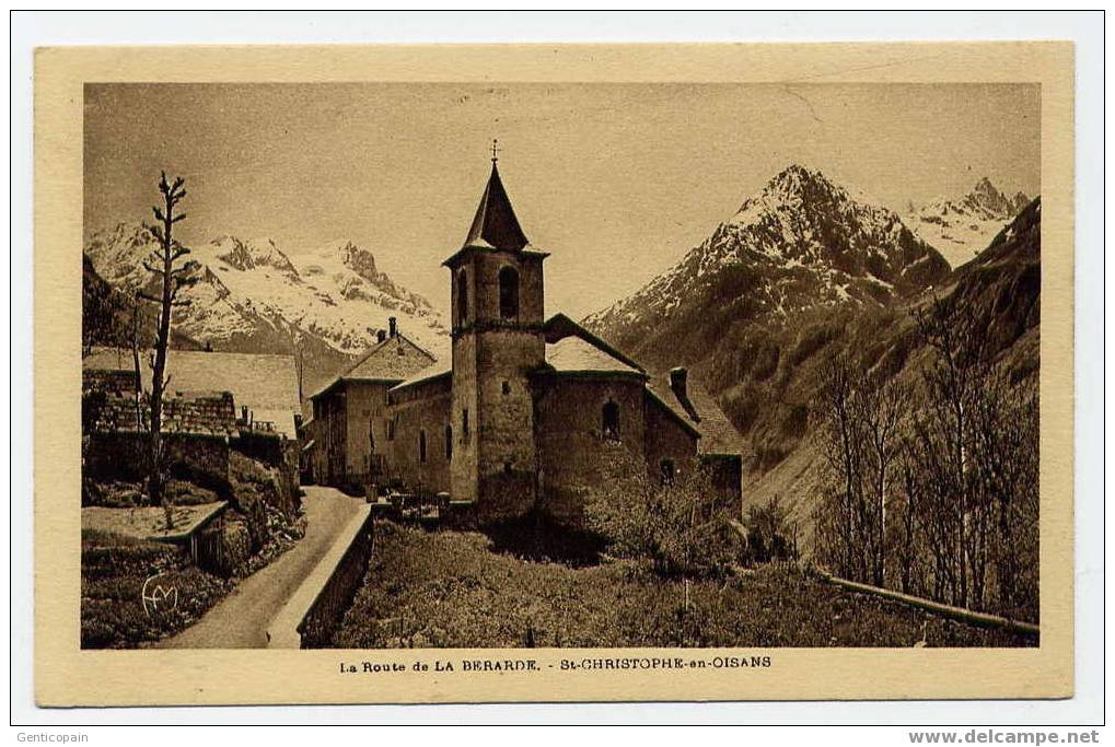 H126 - SAINT-CHRISTOPHE-en-OISANS - La Route De La BERARDE - Bourg-d'Oisans