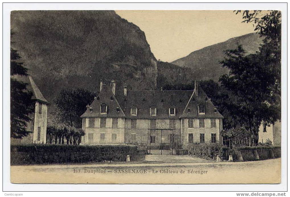 H126 - SASSENAGE - Le Château De Béranger - Sassenage