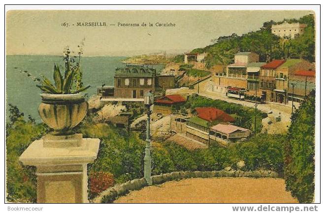 13 MARSEILLE Panorama De La Corniche             N°544 - Endoume, Roucas, Corniche, Playas