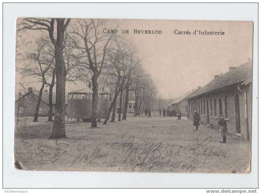 Leopoldsburg ( Camp De Beverloo ) - Carrés D'Infanterie - Feldpost - Leopoldsburg (Kamp Van Beverloo)