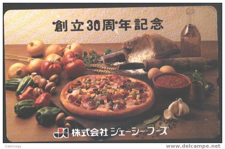 MUSHROOM - JAPAN - H033 - ONION - OIL - PIZZA - Lebensmittel