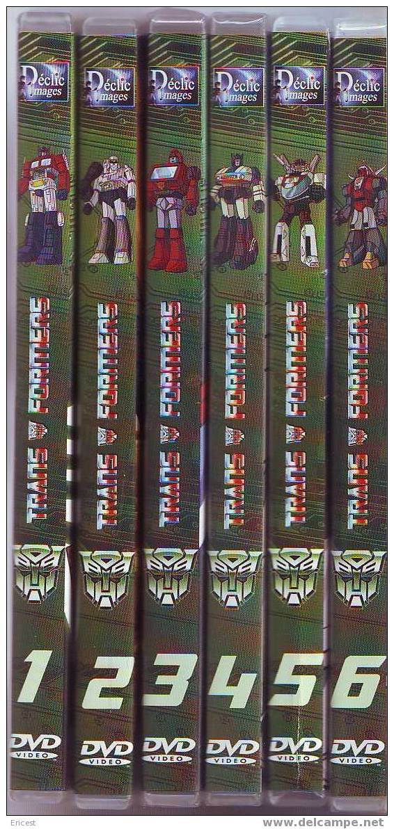 INTEGRALE SERIE TRANSFORMERS COMPLETE (6 DVD) (10) - Séries Et Programmes TV