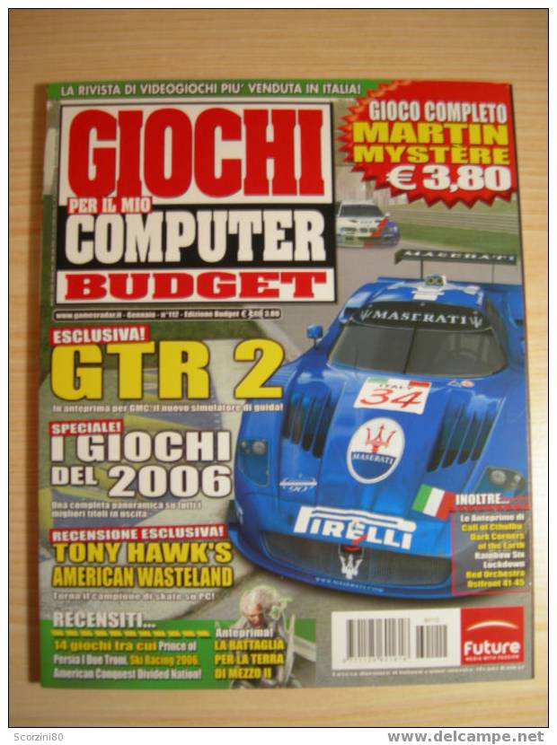 GMC-Giochi Per Il Mio Computer N° 112 BUDGET - Informatique