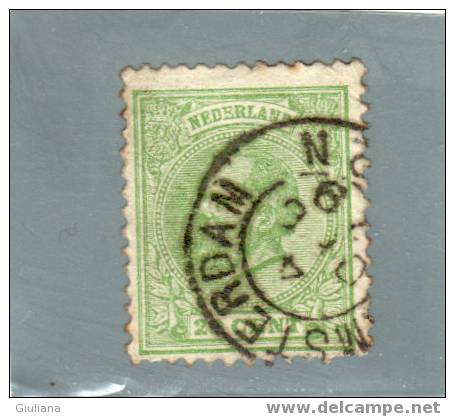 Olanda - N. 24   Used (UNI) 1872-88 - Used Stamps