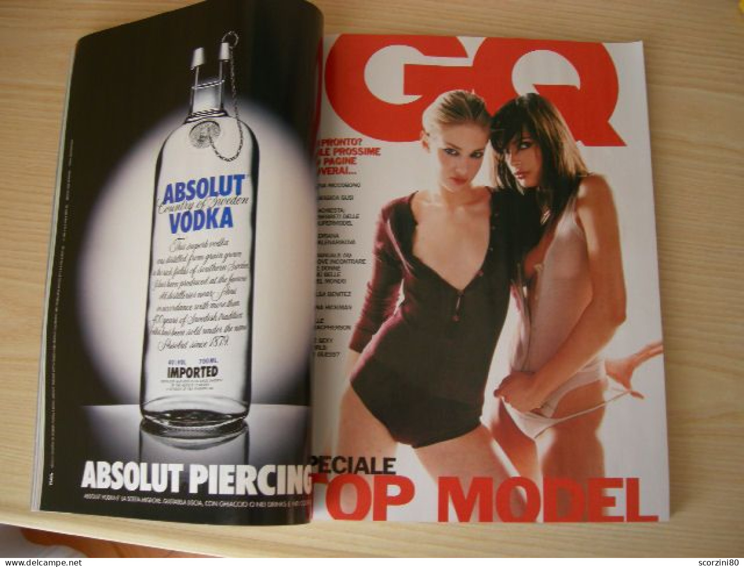 GQ N° 32 - Maggio 2002 (Gessica Gusi) - Kino